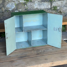 Load image into Gallery viewer, Green Industrial Metal Wall Cabinet