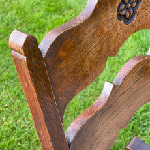 Load image into Gallery viewer, Pair of Arts & Crafts Oak Rocking Armchairs, c.1900–1920