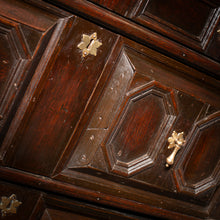Load image into Gallery viewer, 17th century / early 18th century oak chest of drawers, c.1680–1720.