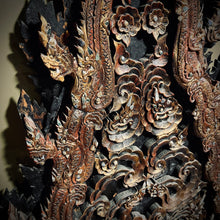 Load image into Gallery viewer, Decorative Buddhist Temple Pediment