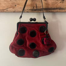 Load image into Gallery viewer, Moschino “Lady Bird” Bag – Red & Black (Like New)