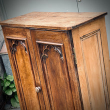 Load image into Gallery viewer, Ecclesiastical Tall Shelved Cupboard