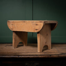 Load image into Gallery viewer, Vintage Wooden Work Stool