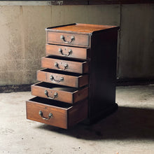 Load image into Gallery viewer, Antique Pine Office Drawers