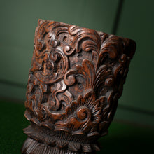 Load image into Gallery viewer, Carved Chinese Brush Pot