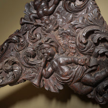 Load image into Gallery viewer, Pair of carved oak panels, mid to late 19th century (c.1850–1880)