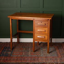 Load image into Gallery viewer, 1950s Children's Oak Desk