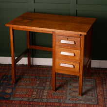 Load image into Gallery viewer, 1950s Children's Oak Desk