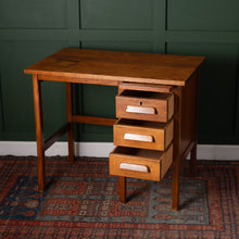 Load image into Gallery viewer, 1950s Children's Oak Desk