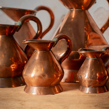Load image into Gallery viewer, Copper Imperial Measuring Jug Set with Funnel & Hydrometer