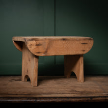 Load image into Gallery viewer, Vintage Wooden Work Stool