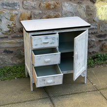 Load image into Gallery viewer, 1950s Enamel Topped Cupboard