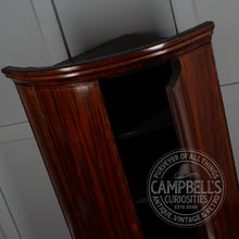 Load image into Gallery viewer, Georgian Bow Front Corner Hanging Cupboard
