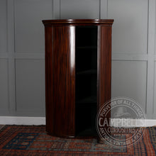 Load image into Gallery viewer, Georgian Bow Front Corner Hanging Cupboard