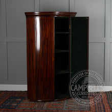 Load image into Gallery viewer, Georgian Bow Front Corner Hanging Cupboard