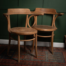 Load image into Gallery viewer, Pair of Bentwood Office Chairs