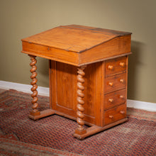 Load image into Gallery viewer, Victorian Pitch Pine Davenport Desk