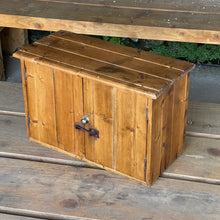 Load image into Gallery viewer, Small Vintage Pine Cabinet