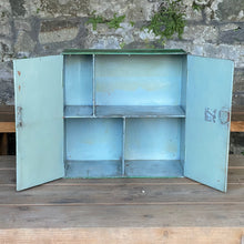 Load image into Gallery viewer, Green Industrial Metal Wall Cabinet
