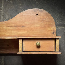 Load image into Gallery viewer, Antique Pine Over-Mantle Shelf