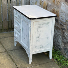 Load image into Gallery viewer, 1950s Enamel Topped Cupboard