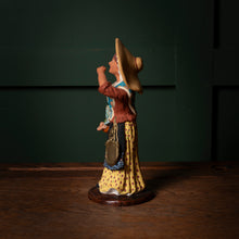 Load image into Gallery viewer, French Terracotta Santon Merchant Woman Figurine