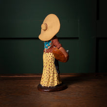 Load image into Gallery viewer, French Terracotta Santon Merchant Woman Figurine