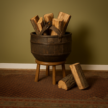 Load image into Gallery viewer, Scottish coopered harvest bucket