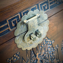 Load image into Gallery viewer, Carved Camphor Wood Chest Chinese Export