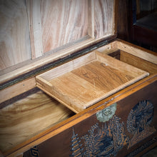 Load image into Gallery viewer, Carved Camphor Wood Chest Chinese Export