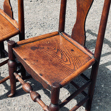 Load image into Gallery viewer, Pair of Late 18th / Early 19th Century Ash & Elm Country Chairs