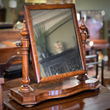 Load image into Gallery viewer, Victorian Mahogany Toilet Mirror / Dressing Table Mirror