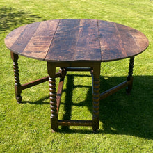 Load image into Gallery viewer, Oak Drop Leaf Table c.1680–1720