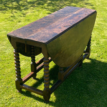 Load image into Gallery viewer, Oak Drop Leaf Table c.1680–1720
