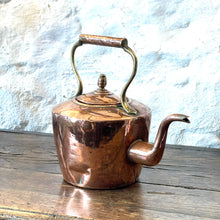 Load image into Gallery viewer, Large Antique George III Copper Kettle – Circa 1780