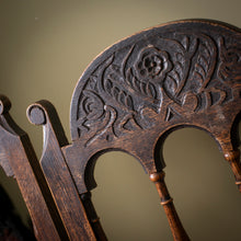 Load image into Gallery viewer, Pair of Arts & Crafts Jacobean Revival Oak Chairs, c.1890–1915