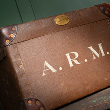 Load image into Gallery viewer, Early 20th Century Monogrammed Ladies Hat Case