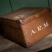 Load image into Gallery viewer, Early 20th Century Monogrammed Ladies Hat Case