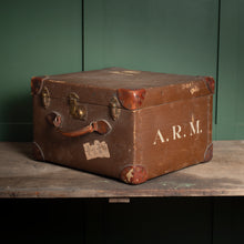 Load image into Gallery viewer, Early 20th Century Monogrammed Ladies Hat Case