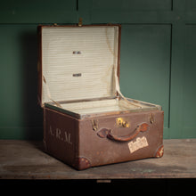 Load image into Gallery viewer, Early 20th Century Monogrammed Ladies Hat Case