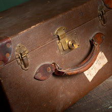 Load image into Gallery viewer, Early 20th Century Monogrammed Ladies Hat Case