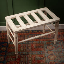 Load image into Gallery viewer, Victorian Painted Luggage Rack