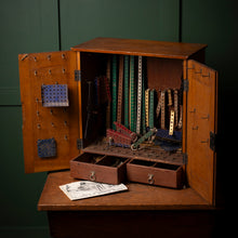 Load image into Gallery viewer, 1916 Meccano Wooden Display Cabinet