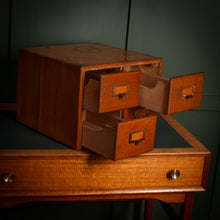 Load image into Gallery viewer, Shaw Walker 4 Drawer Library File – Oak