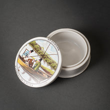 Load image into Gallery viewer, Staffordshire Porcelain Gentleman's Relish Pot