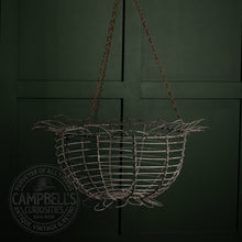 Load image into Gallery viewer, Victorian Wire Work Estate Hanging Basket