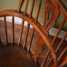 Load image into Gallery viewer, Late 19th century Windsor armchair, c.1870–1900.