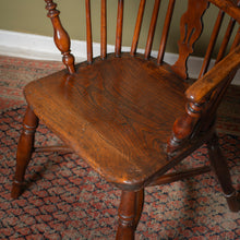 Load image into Gallery viewer, Late 19th century Windsor armchair, c.1870–1900.