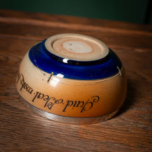 Load image into Gallery viewer, Royal Doulton Mottowear Bowl with Silver Rim