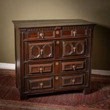 Load image into Gallery viewer, 17th century / early 18th century oak chest of drawers, c.1680–1720.
